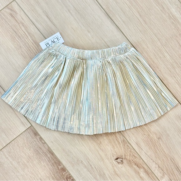 Toddler Girls Gold Princess Birthday Outfit Size 2T - Picture 7 of 13